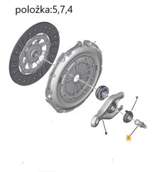 vypínací páka spojky citroen,peugeot,m4601,211757,FPARTS