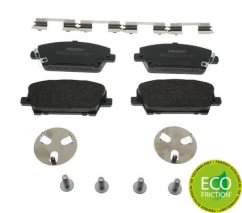 45022smge00 přední brzdové destičky honda civic ferodo fdb1859
