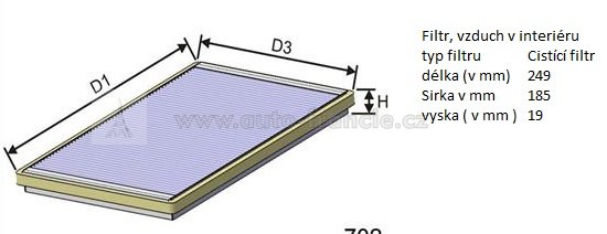 kabinový filtr renault,7711229289,FPARTS