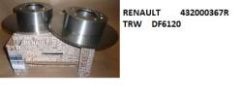 zadní brzdový kotouč renault master 4,432000367r,originální díl 432009822r
