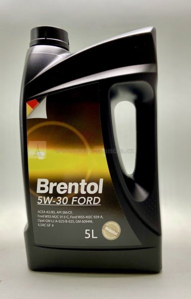 MOTOROVÝ OLEJ BRENTOL 5W30 F  5L