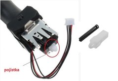 Pojistka páčky přepínače světel citroen peugeot dav com 2000