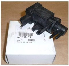 Elektropneumatický regulační ventil pro vozy: CITROEN BERLINGO MULTISPACE, BERLINGO/MINIVAN, C3 II, C3 PICASSO, XSARA PICASSO; PEUGEOT 207, 307, 308 I, PARTNER TEPEE 1.6D 04.05- 1618qk /rozbaleno vráceno/