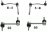 sada stabilizátoru peugeot407,508,citroen c5,c6