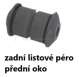 silentblok listové pružiny renault master,opel movano