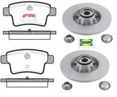 brzdy citroen c4 picasso,grand picasso,zadní brzdová sada