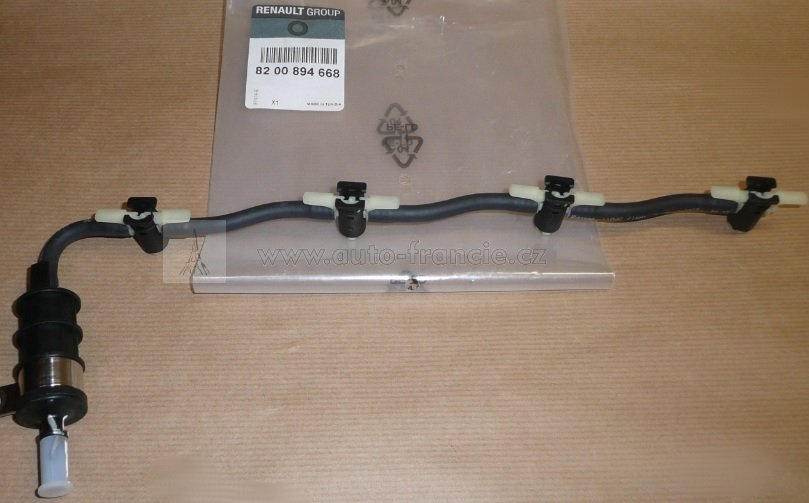 palivové potrubí přepadu renault 2.0 dci,8200894668