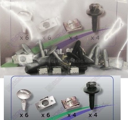 montážní sada krytu motoru citroen c5,peugeot 407