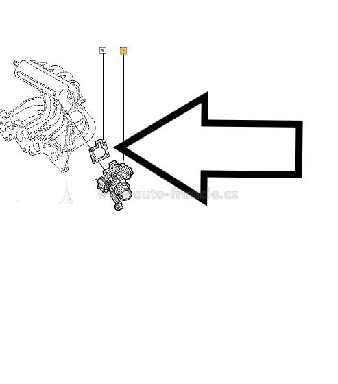 TĚSNĚNÍ ŠKRTÍCÍ KLAPKY RENAULT 1.4,1.6,1.8