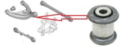 silentblok horního ramene peugeot 407,508,citroen C5,C6,5175cg,5175,ch