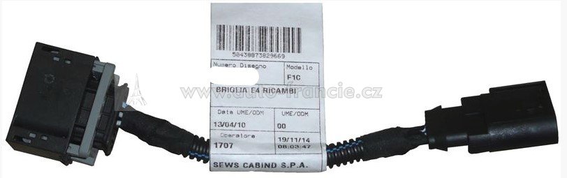 KABEL ŠKRTÍCÍ KLAPKY CITROEN JUMPER,PEUGEOT BOXER 3.0 HDI,DUCATO,IVECO 3.0 JTD