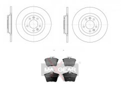 Brzdové kotouče a desky zadní PEUGEOT 407 607,CITROEN C5,FPARTS