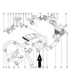 hadice turba renault 1.9 dci 770106225