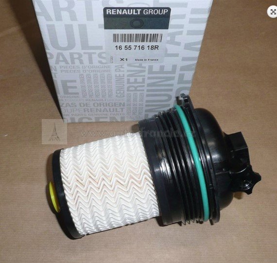 165571618r palivový filtr renault 1.6 DCI ,original