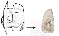 261650223R blikač renault master,levý do zrcátka