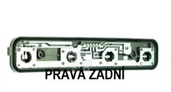 žárovková lišta zadního světla boxer,jumper ducato  pravá
