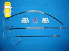 opravná sada stahovačky okna citroen c5,levá