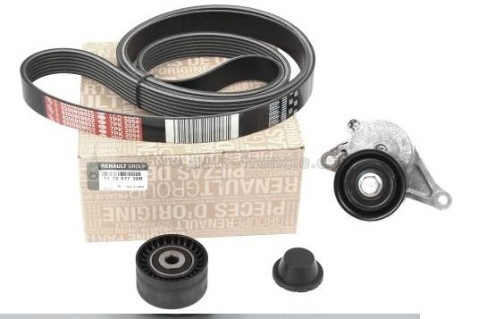 117207736r sada kladek klínového řemene renault master 2.3 dci