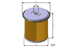 palivový filtr citroen,peugeot,1606451188,MISFAT F676