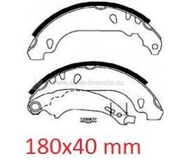 zadní brzdové čelisti renault,dacia,7701205758*,TRW