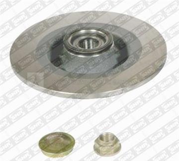 zadní brzdový kotouč s ložiskem renault laguna,8200655249,snr kf155.81u