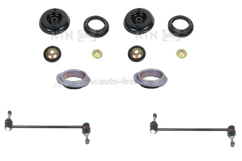 horní uložení tlumiče citroen,peugeot,kompletní opravná sada