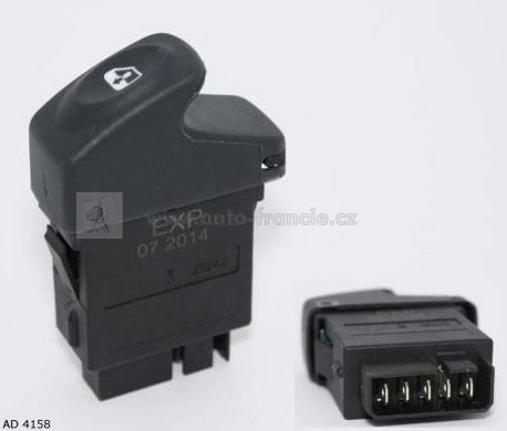 spínač ovládání oken renault kangoo s61212,7700307605,FPARTS