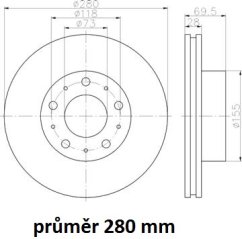 brzdový kotouč přední,boxer,jumper,4249.28,BREMBO