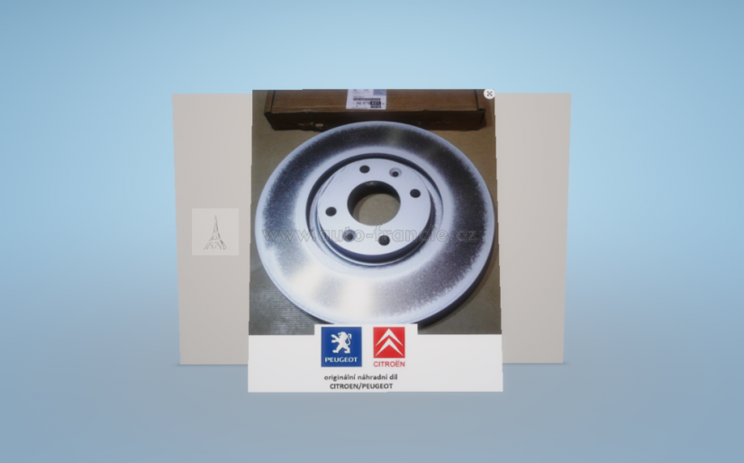 přední brzdový kotouč citroen,peugeot,4246.C0*,9687602180,original