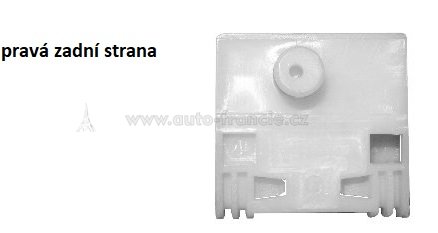 opravná sada stahovacího mechanizmu okna,renault laguna 2 FPARTS PE328,pravá zadní