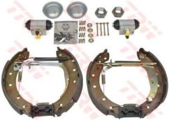 zadní brzdová sada citroen,peugeot,renault,,4241J1,7701208111,TRW gsk1255