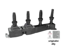 zapalovací cívka citroen,peugeot,597080,597099,originální díl citroen,peugeot