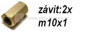 spojka brzdové trubky m10x1 mm