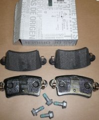 zadní brzdové destičky,renault master,7701206763,original