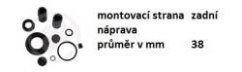 opravná sada zadního brzdového třmenu espce,laguna 2,FPARTS