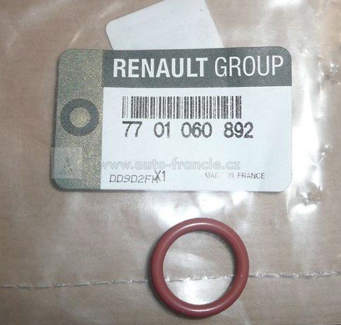 7701060892 těsnění mazání turbodmychadla renault 1.5 dci,1.9 dci