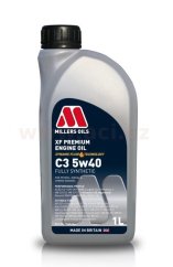 MILLERS OILS XF PREMIUM C3 5W40, PLNĚ SYNTETICKÝ, 1 L