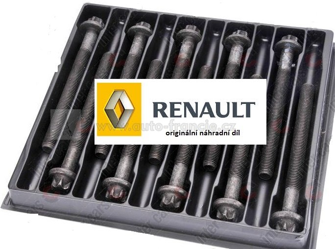 šrouby hlavy válců renault 2.0 dci,1105700qab