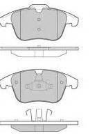 zadní brzdové destičky citroen,peugeot,4254.24*,TRW GDB1818