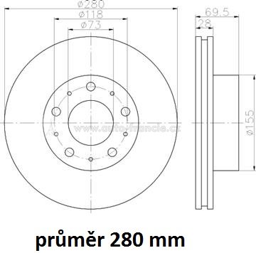 brzdový kotouč přední,boxer,jumper,4249.28,trw df4771s