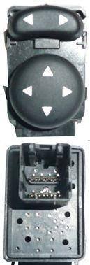 spínač ovládání zrcátek peugeot,citroen,s61207,6552.v2