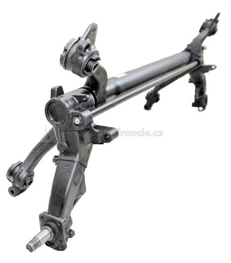 ZADNÍ NÁPRAVA PEUGEOT 206 hatchback bez středového stabilizátoru +ABS