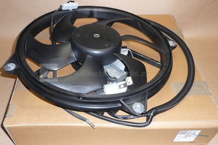 1253e4 ventilátor chladiče peugeot 406