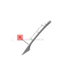 8335HF 9681031677 KRYTY SLOUPKŮ 8335HF CITROEN PEUGEOT SADA 2KS