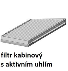 kabinový filtr peugeot 206,S AKTIVNÍM UHLÍM,6447PE*,FPARTS