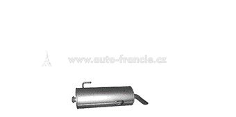 tlumič výfuku peugeot 206 zadní 1.4 1.6