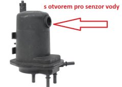 palivový filtr renault,dacia 1.5 DCI,7701061577,s vodním senzorem,FPARTS