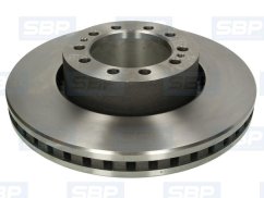 brzdový kotouč renault midlum,přední 410x45x194x93x165mm