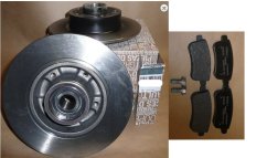 brzdy renault megane 3,scenic 3,clio 4,zadní brzdová sada renault-original renault
