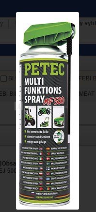 Mazací tuk PETEC 71250  MFS500 500ML